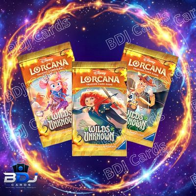 X3 Disney Lorcana Trading Card Game Packs